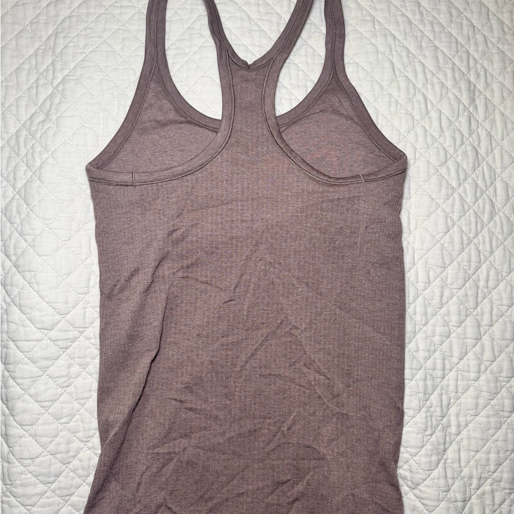 Lululemon Ribbed Tank Top - Brown - Picture 3 of 3